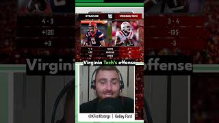 SYRACUSE vs VIRGINIA TECH Predictions  #collegefootball #cfbprediction