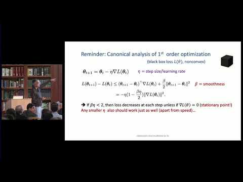 Sanjeev Arora - Is Optimization the Right Language to Understand Deep Learning?