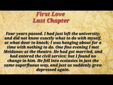 First Love Last Chapter