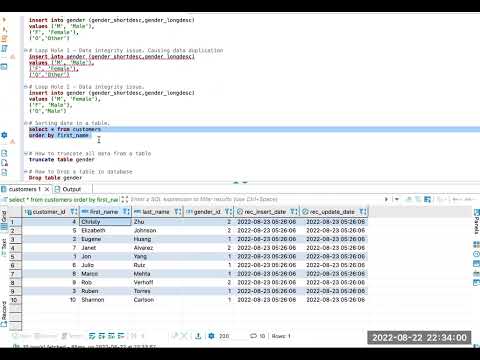 How to sort data in a MySQL table using order by clause For SQL Developers