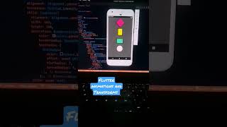 Flutter animations and Transforms #flutter #animation #2023 #apple