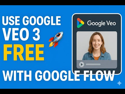 How to Use Google Veo 3 for FREE with Google Flow | Step-by-Step Tutorial