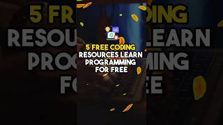 5 Free Coding Resources Learn Programming for Free. #programming #quickcodetips#coding#shorts #short