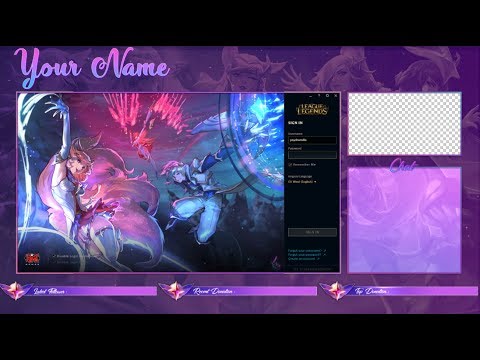 [LOL] Star Guardian Ahri - Animated Twitch Overlay