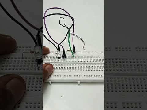 A simple soil moisture sensor using transistor #bc547transistor #diy