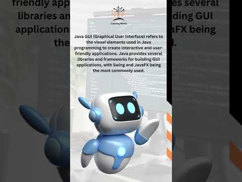 Introduction To Java GUI.