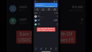 Earn $876000 Worth Of USDC Within 24 Hours