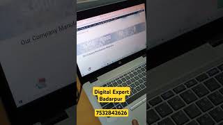 Quickly Learn to make a Beautiful Website with Digital Expert Call Now 7532842626 #webexperts