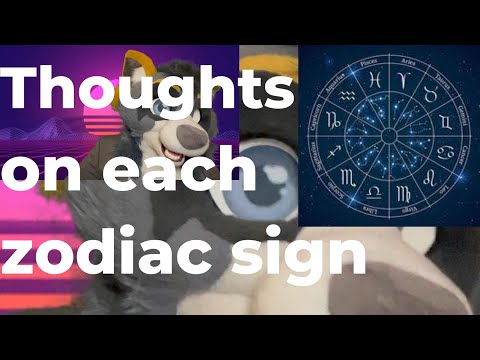 My thoughts on each zodiac sign EP9
