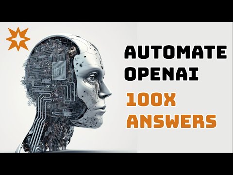 ChatGPT Guide | Get 100+ Answers at Once | OpenAI API Zapier Tutorial
