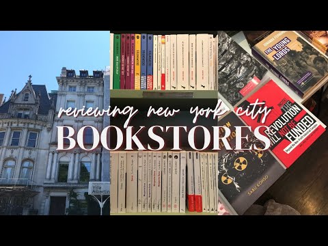 reviewing nyc bookstores 🏙 📚 ☕️