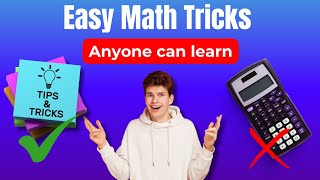 2 Fast Math Tricks You Must Know | Learn in 1 Minute!