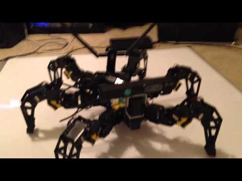 PhantomX ROS IMU Auto Levelling