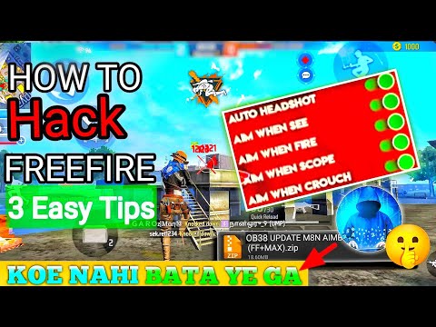 HOW-TO-HACK FREE FIRE⚡ | FLY HACK, ONLY RED DAMAGE HACK, TELEPORT HACK😱 | 3 EASY TIPS FOR BEGINNER🔰.