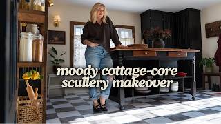 i turned the worst room in my home into THIS! | Scullery Makeover FINALE ✨
