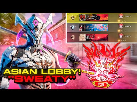Playing Squad Fight in ASIAN MYTHIC lobby! (INSANE)