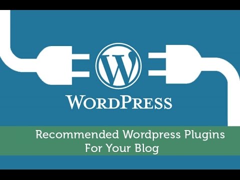 WordPress Recommended Plugins Part 1 - Basic WP Tutorial