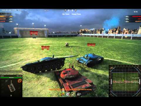 World of tanks Football mode GREAT starting goal!