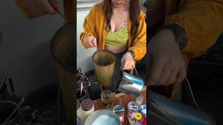 Amazing Ice Green Tea Making Skills - Thai Street Food