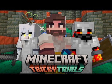 Three Idiots experience a trial chamber for the first time | Minecraft 1.21
