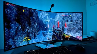 Doom Eternal is INCREDIBLE on the 2025 LG 45" 5K2K UltraWide OLED | LG45GX950A HDR Gameplay