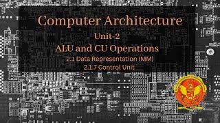 2.1.7 Control Unit | UNIT 2 | IT402 | Computer Architecture | RGPV
