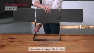Standivarius DOXA Pro 3 Portable Triple Monitor Setup Guide