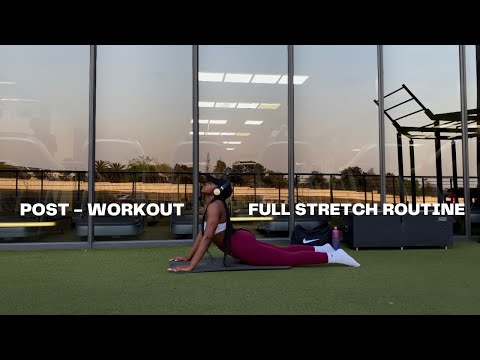 20min FULL BODY STRETCH: beginner friendly stretch for tight muscles & relaxation (follow along)