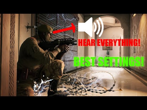 How to HEAR EVERYTHING in R6S (SOUND ENHANCING??!)