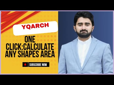 Area calculation in Autocad.yqarch plugin