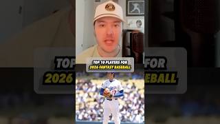 The Top 10 Fantasy Baseball Players for 2026