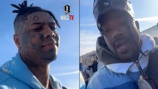 Blueface Confronts Ray J About Diddy Allegedly Clappin His Cheeks! 😱