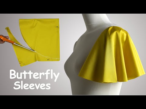 Simple Butterfly Sleeve, Beautiful Circular Raffle Sleeve [new 2024]