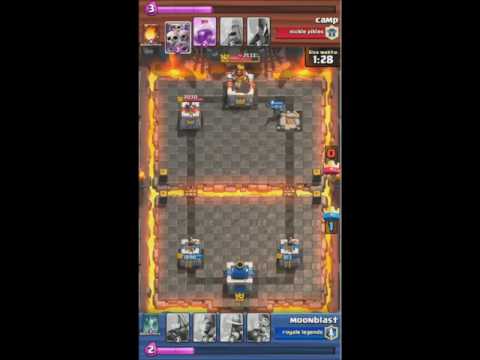 Clash Royale - Arena 4 : victory continues a baby dragon