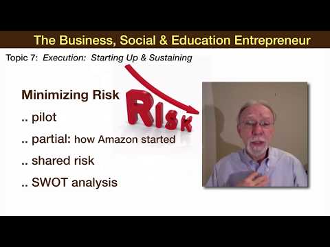 7. Execution: Startup, Scale up, Sustain, Exit