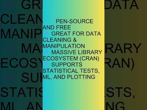 R Language in 60 Seconds 📊 | Stats + Charts + Code | Data Science Basics