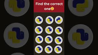 Find the Correct Python Logo🐍 Only Legends Can Find🙄#findtheoddoneout #python #quiz #trivia