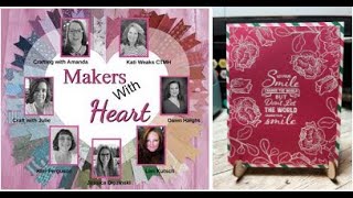 #makerswithheart Operation Smile Stamp set from #ctmh