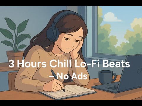 Study With Me: 4 Hours of Chill Lo-Fi for Deep Focus