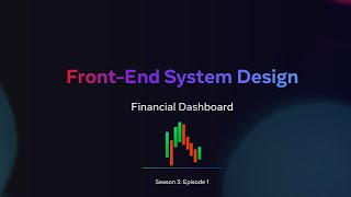 Frontend System Design - Financial Dashboard