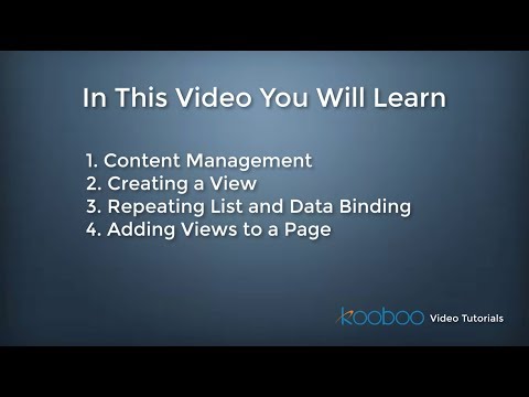 Kooboo Website Builder Tutorial 4: Advanced Development - Part 1