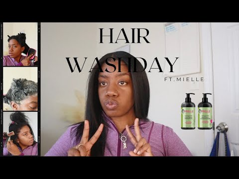 Get Gorgeous Hair with My Mielle Organics Wash Routine!