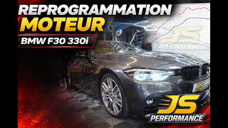 Reprogrammation moteur BMW F30 330i 252chx by JS PERFORMANCE