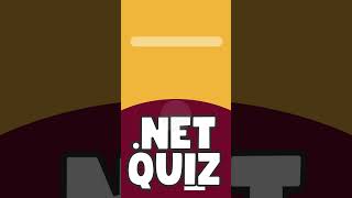 MCQ Interview question for .NET Core #education #learning #quiz #core #dotnet #challenge #interview