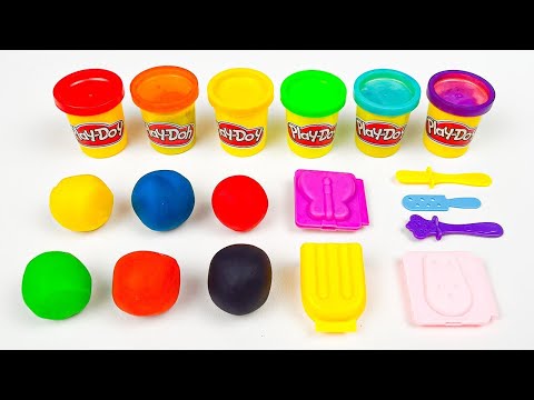 Best Learn Color with Play Doh Ice Cream | Preschool Toddler Learning Video