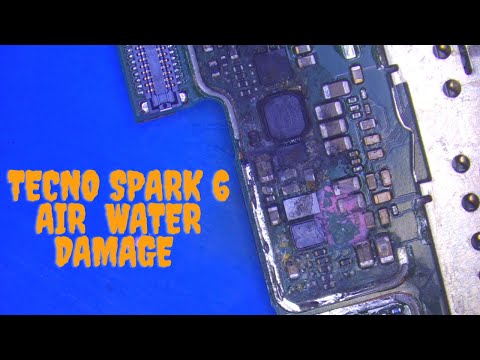 Tecno Spark 6 Air  Water Damage Deadboot Repair