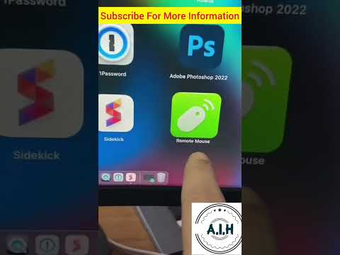 Use Your Phone As Mouse || फ़ोन को माउस में उपयोग करें || By A.I.H Tech #shorts #viral #shortsvideo