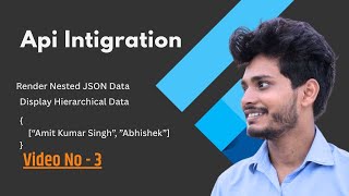 Fetch & Display Hierarchical Data Like a Pro! || Complete Api Intigration || 2025