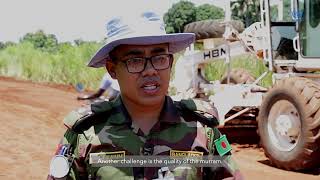 UNMISS rehabilitates vital road in Yei, Central Equatoria