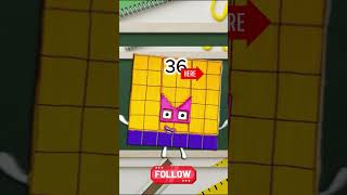 Numberblocks Count by 6| baUka #bauka #english #learnmaths #numberblocks